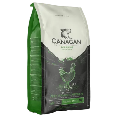 Hrana uscata pentru caini Canagan Adult cu pui 12 kg