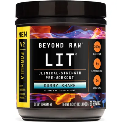 Pre-Workout LIT V2 cu Aroma de Gummy Shark 468g