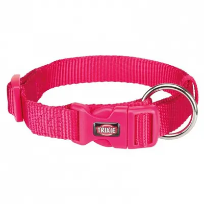 Zgarda pentru caini Premium Fuchsia M-L 35-55 cm 20 mm