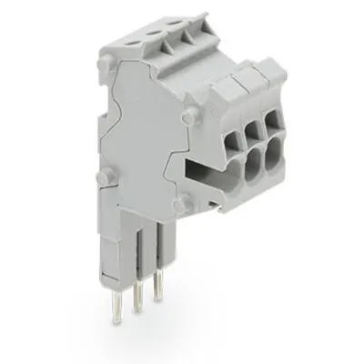 Modular TOPJOB®S connector; modular; for jumper contact slot; 2-pole; 1,50 mm²; gray