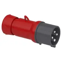 Fisa Mobila Mureva, Dreapta, 32 A, 3P + E, 380, 415 V Ac, Ip44