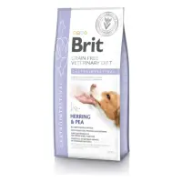 BRIT VD Gastrointestinal, XS-XL, Hering, dietă veterinară, hrană uscată fără cereale câini, sistem digestiv, 12kg