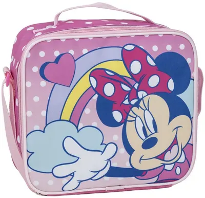 Geantă termică pentru alimente Cerda Minnie - Roz