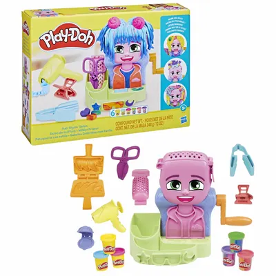 Set plastilina - Play-Doh - Imagine Wild Styles!