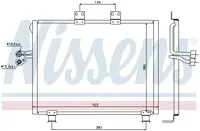 Radiator clima AC JEEP WRANGLER II 2.5 4.0 intre 1996-2007