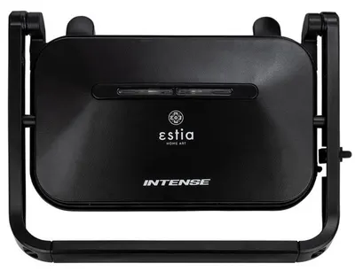 Grătar-toaster Estia - Intense Dark, 1300W, 1 viteză, negru