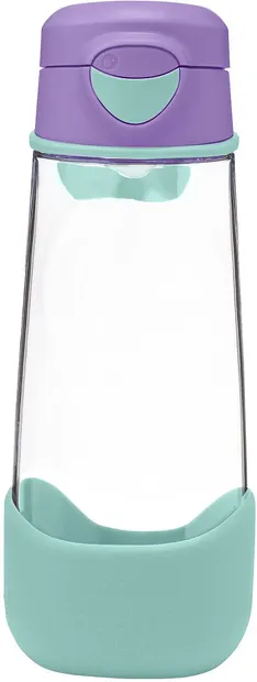 Sticlă de apă b.box Sport Spout - Lilac Pop, 600 ml