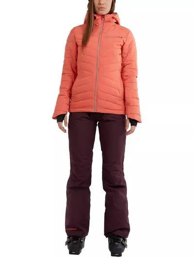 Geaca ski si snowboard FUNDANGO Punch Padded Jacket, Rosu, Femei