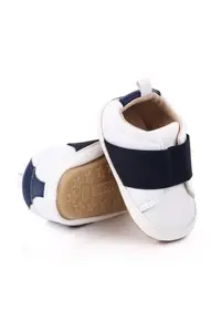 Pantofi Cu Banda Elastica - Casual - Piele ecologica - Baieti - Alb