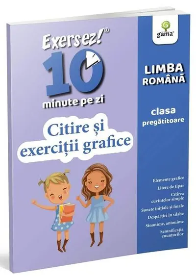 Citire și exerciții grafice - Paperback brosat
