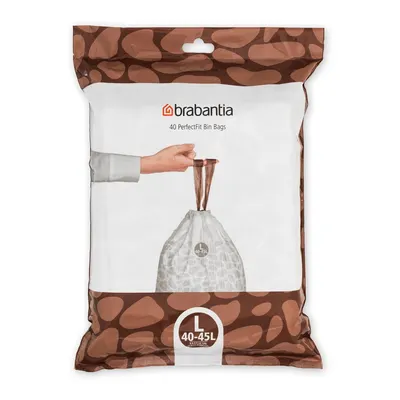 Saci de gunoi 40 buc. 45 l PerfectFit L – Brabantia
