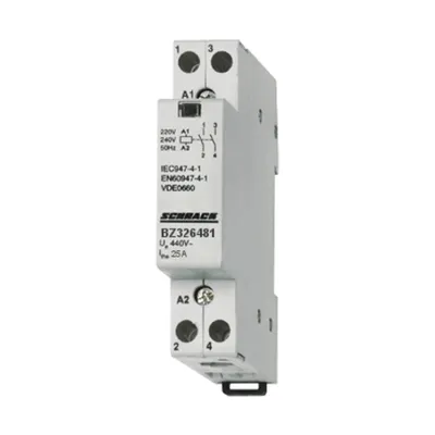 Contactor modular 25A 2NI 230V AC