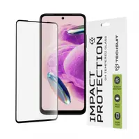 Folie de protectie Ecran Techsuit pentru Xiaomi Redmi Note 12S, Sticla Securizata, Full Glue, 111D, Neagra