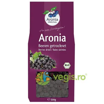 Fructe de Aronia Uscate Ecologice/Bio 500g