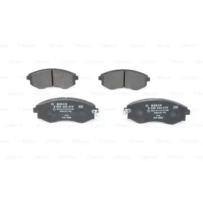 Set placute frana, frana disc BOSCH 0 986 424 215