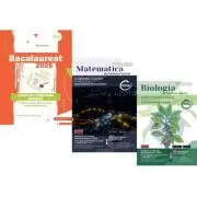Pachet Bacalaureat 2026, Limba si literatura romana, Matematica pe intelesul tuturor M-mate-info, M-stiintele naturii si Biologia pe intelesul tuturor