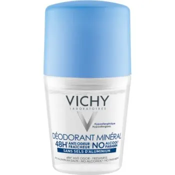 Vichy Deodorant deodorant roll-on cu particule de minerale 48 de ore