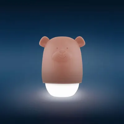 Lampa de veghe cu senzor de lumina Zazu Kids Benny the Bear Maro