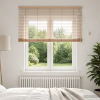 vidaXL Jaluzea venetiană Aspect Stejar 140 x 130 cm 35 mm