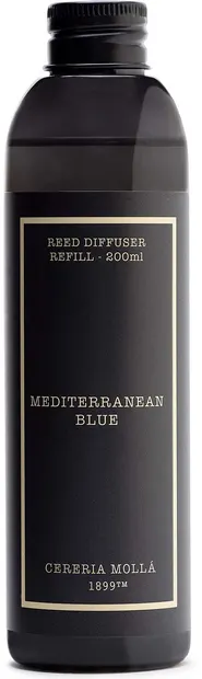 Rezervă odorizantă de cameră Cereria Molla - Mediterranean Blue, 200 ml