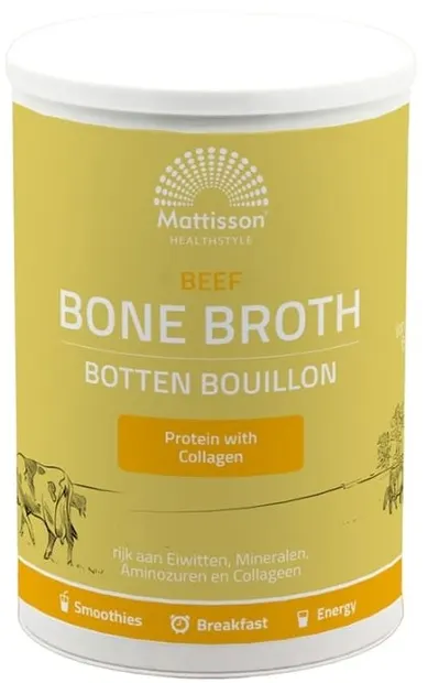Beef Bone Broth, 250 g, Mattisson Healthstyle