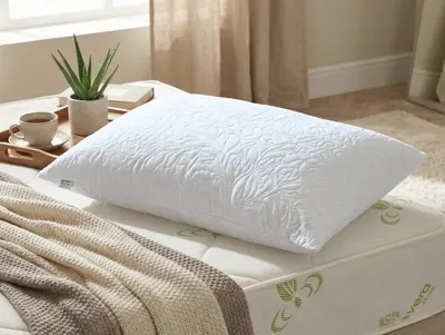 Perna ajustabila din microfibra Somnia 50x70 cm alb