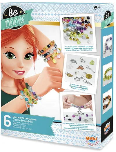 Set creativ Buki Be Teens - Fa-ti singur bratari incantatoare