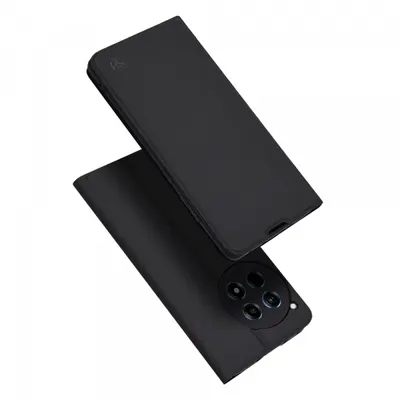 Husa pentru OnePlus 12R, Techsuit, Magskin Book, Neagra