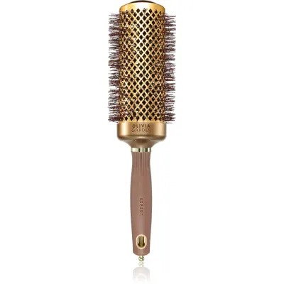 Olivia Garden Expert Blowout Speed Gold&Brown perie rotundă pentru păr 55mm 1 buc