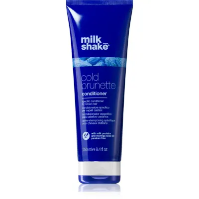 milk_shake® Cold Brunette Conditioner balsam pentru nuante de par castaniu 250 ml