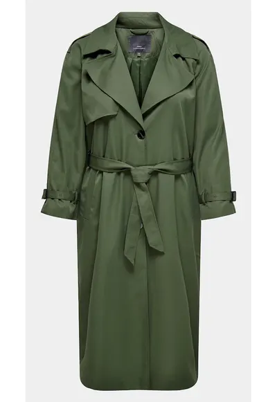 Trenci dama - 303335922 - Verde - Poliester