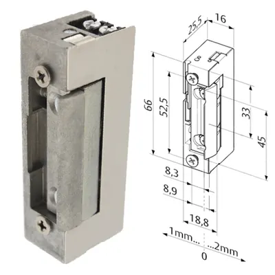 Electromagnetic Strike Plates 8-16v Ac/dc