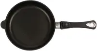 Tigaie AMT - Gastroguss, 28 cm, negru, cu maner mobil
