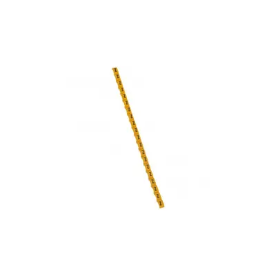 Eticheta Duplix - negru capital letter on yellow backgrotund - ''Z''