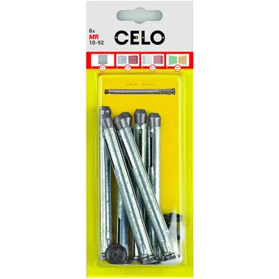 CELO Blister Metal frame plug MR 10-152 cu countersunk surub (PZ3)