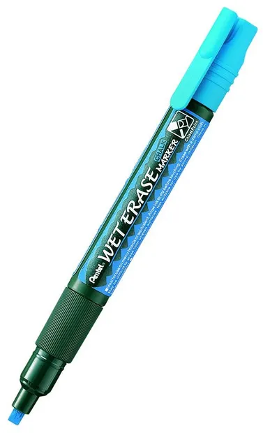 Marker creta Pentel - SMW26, albastru