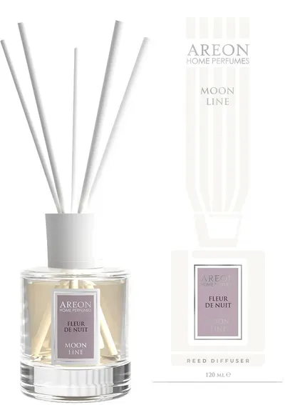 Bețișoare parfumate Areon Moon Line - Fleur de Nuit, 120 ml