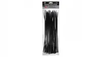 Coliere de fixare din plastic - negre, set 50 buc.