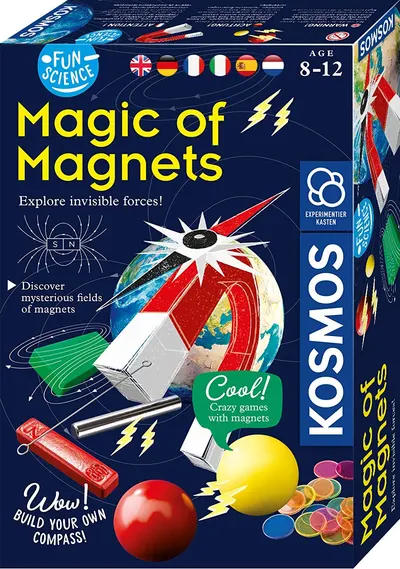 Set pentru experimente Kosmos - Magia magnetilor