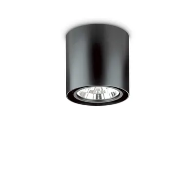 Corp de iluminat cu montaj pe tavan, plafoniera MOOD PL1 D15 ROUND NERO