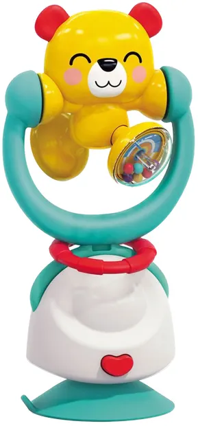 Jucărie activă pentru copii cu aspirator Hola Toys - Ursul acrobat