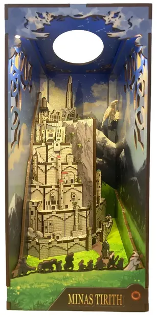 Model asamblabil Revell - The Lord of the Rings Tiny Adventures Book Nook Mini Diorama Minas Tirith