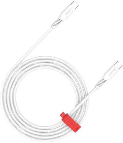 Cablu Canyon - CC100SC, USB-C/USB-C, 2 m, alb
