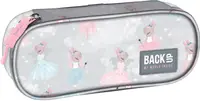 Penar oval școlar BackUp A - Ballerina, 1 fermoar