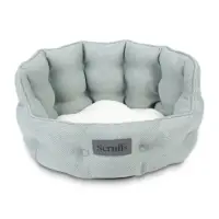 SCRUFFS Seattle Cat Topaz, pat rotund pisici, poliester, gri, ⌀45cm