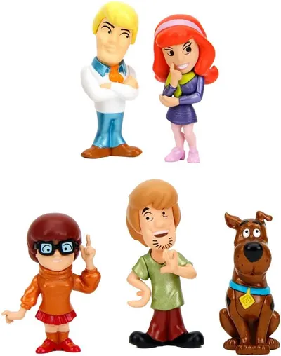Figurină metalică Jada Toys - Scooby-Doo, 6.5 cm, sortiment