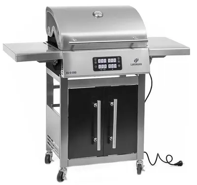 Grătar electric Landmann - EG-II-590, cu grătar din fontă, 3200W, 121 х 57 х 116 cm