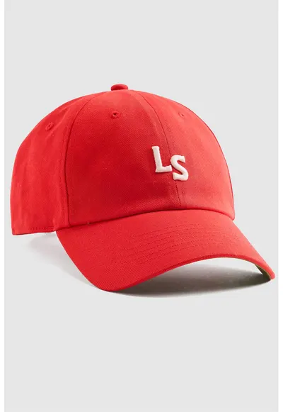 Sapca cu logo brodat - Rosu vermillion