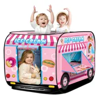 Cort de Joaca Pop-Up pentru Copii 1, 5 Ani, Roz - Default Title