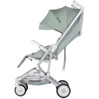 Carucior pentru copii Chipolino Pocket Matcha, cadru usor, greutate admisa 22 kg